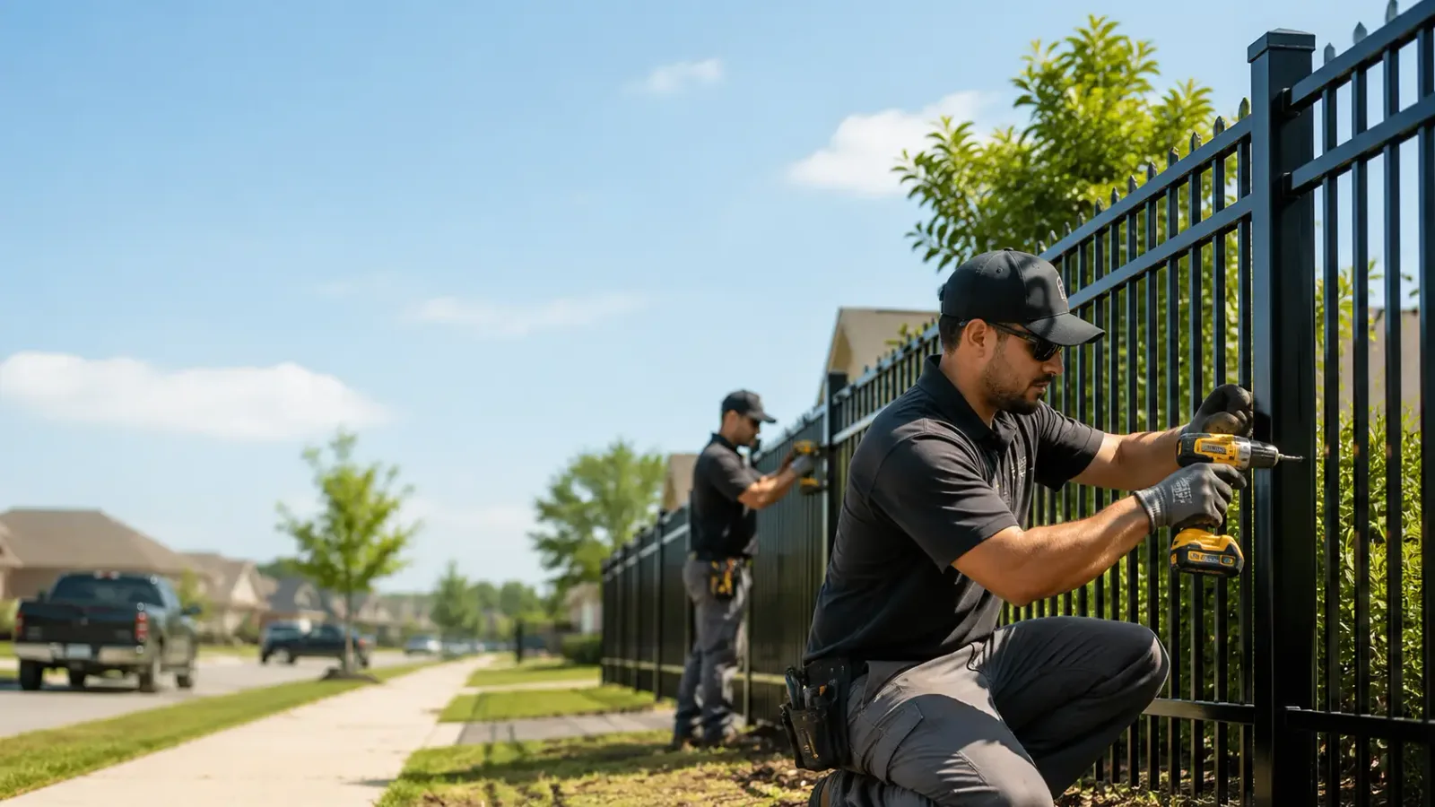 Metal Fence Installation in Lindenhurst, NY